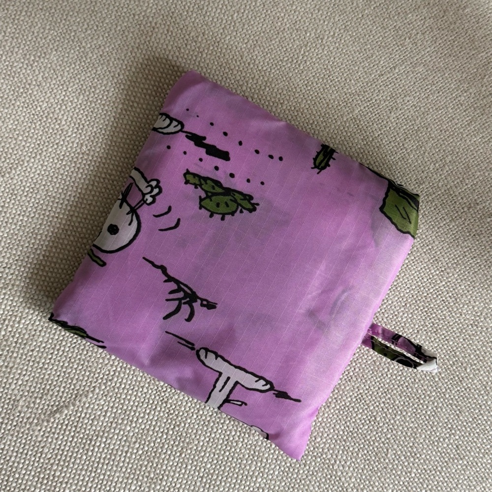 Baggu peanuts snoopy reusable tote bag - Picture 3 of 5